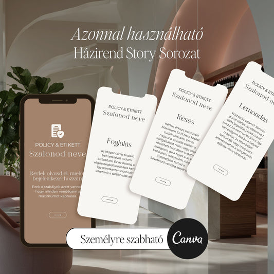 The Salon Standard - Házirend & Lemondási Szabályzat Rendszer