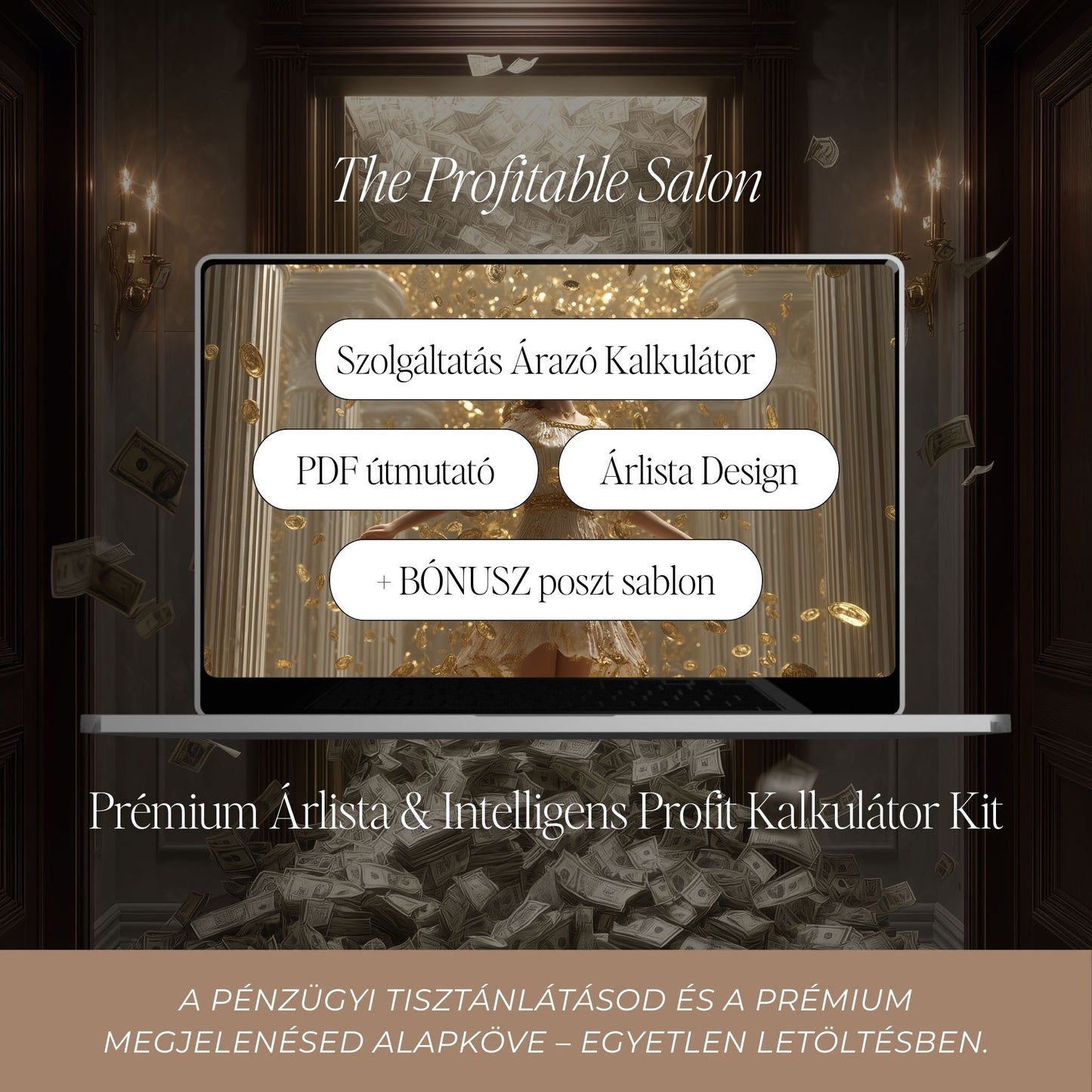 The Profitable Salon - Szalon Árazás Kalkulátor & Árlista Sablon Csomag